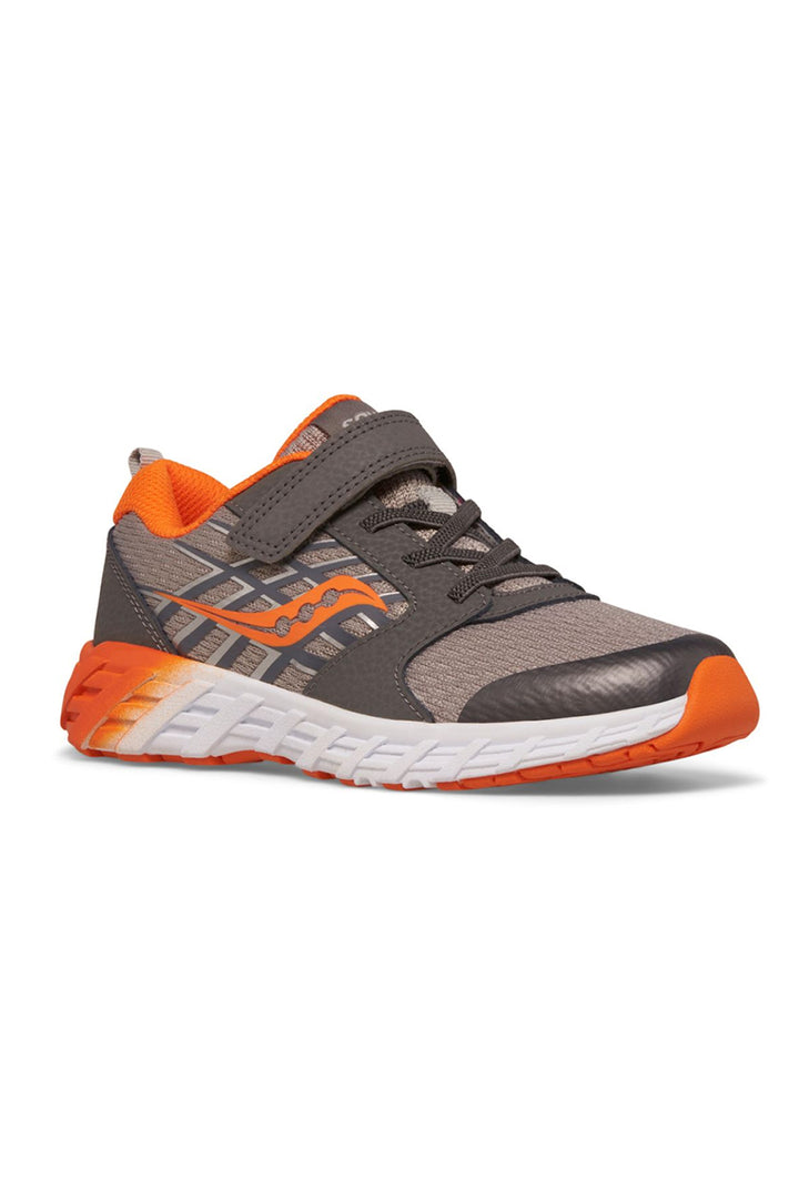 Saucony Wind 2.0 A/C Sneaker- Grey/Orange