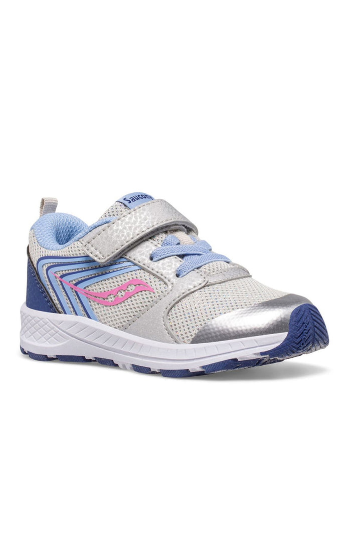 Saucony Wind FST Sneaker - Silver/Blue/Pink