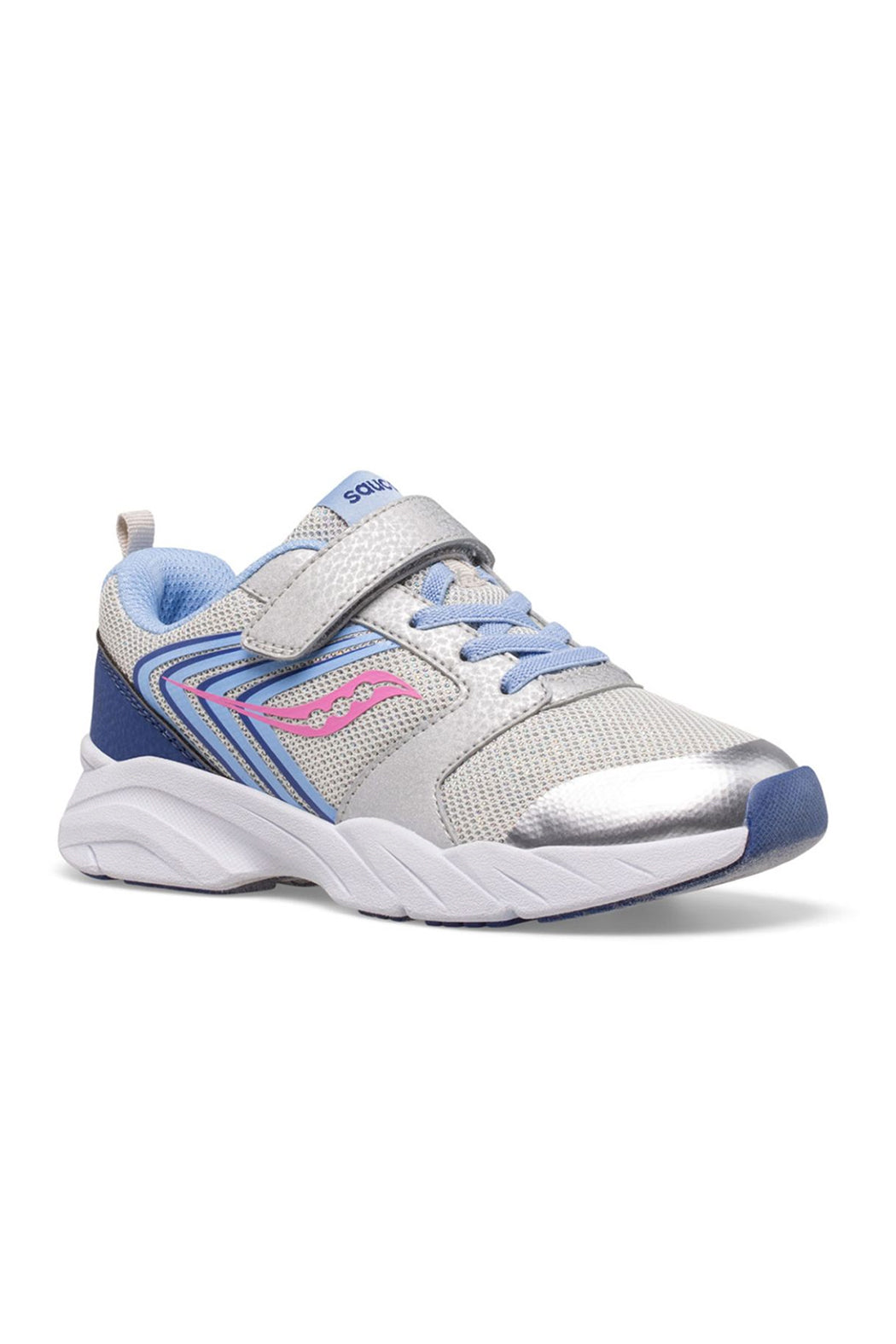 Saucony Wind FST A/C - Silver/Blue/Pink