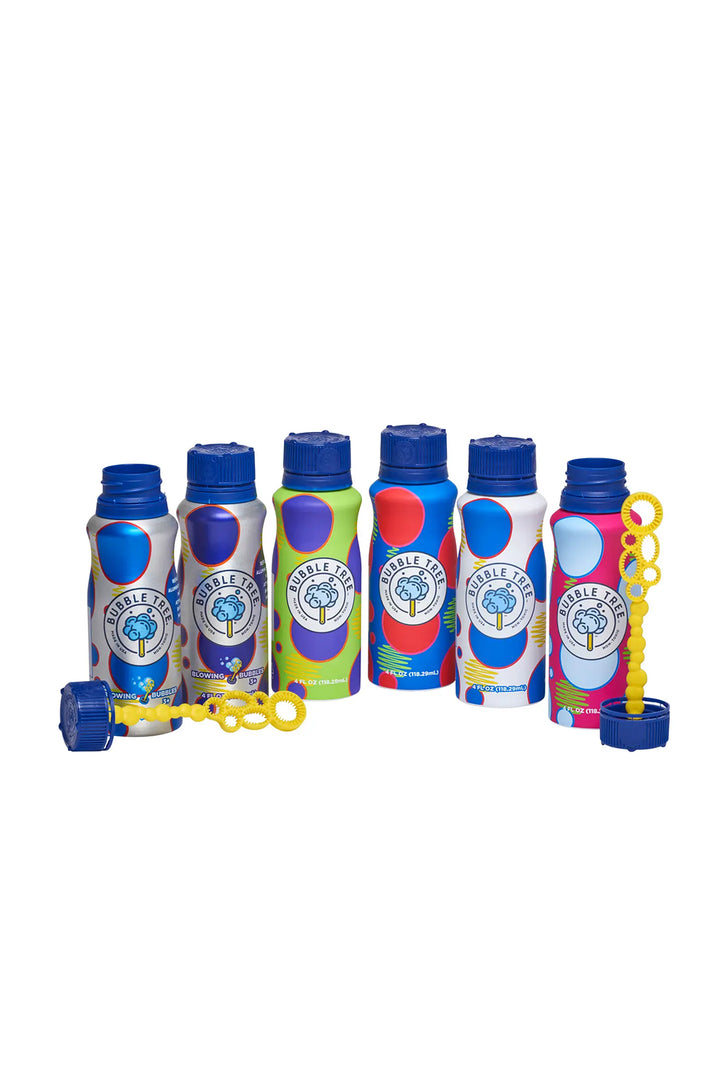 Bubble Tree Aluminum Bubble Bottle + Wand - 4oz