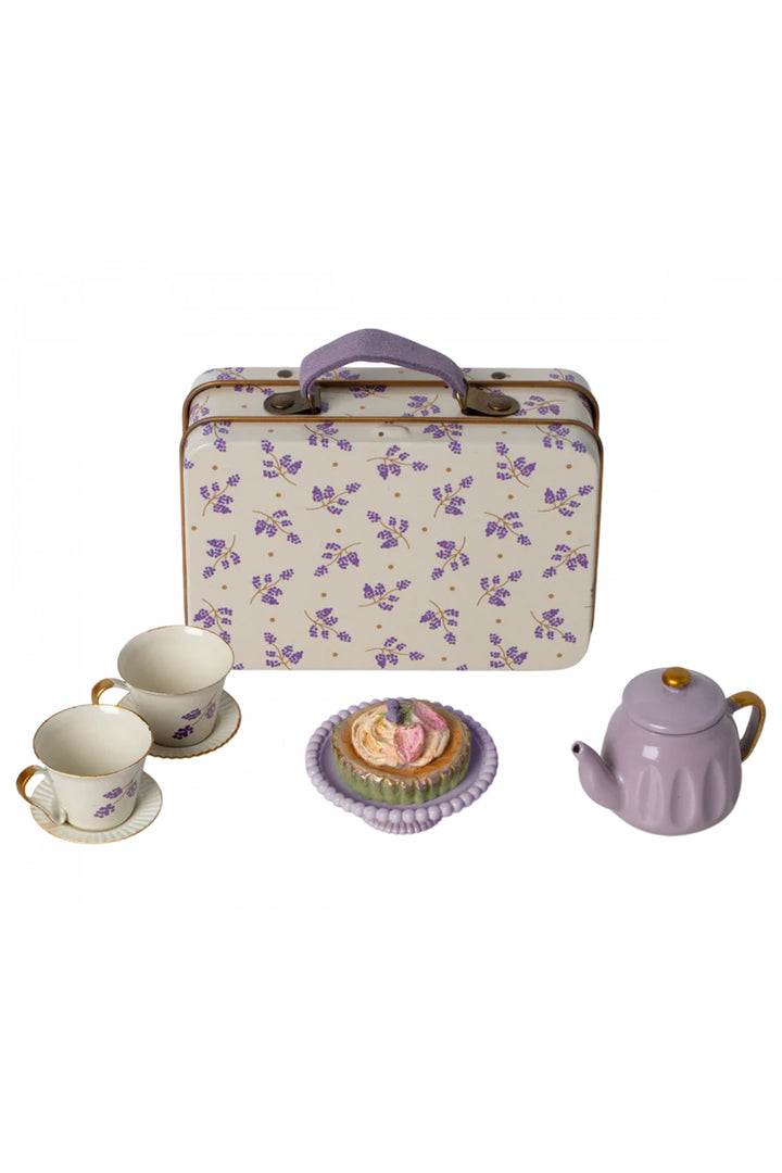 Maileg Afternoon Treats Mouse - Purple Madelaine