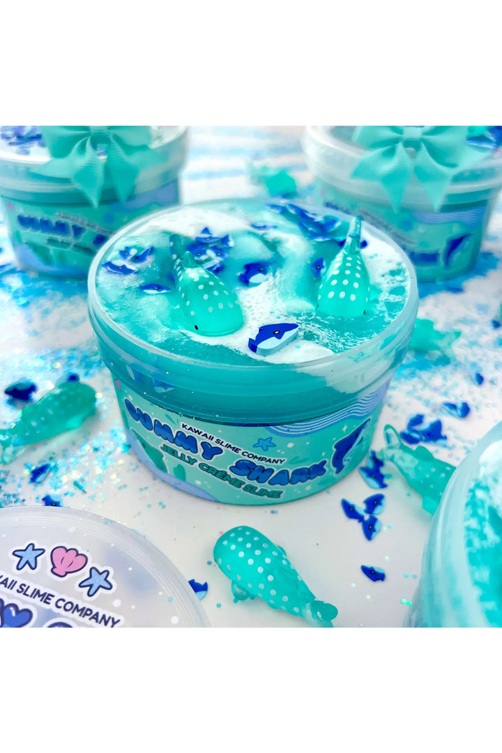 Kawaii Slime Company Gummy Shark Jelly Creme Slime