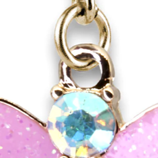 Charm It Gold Glitter Dragonfly Charm