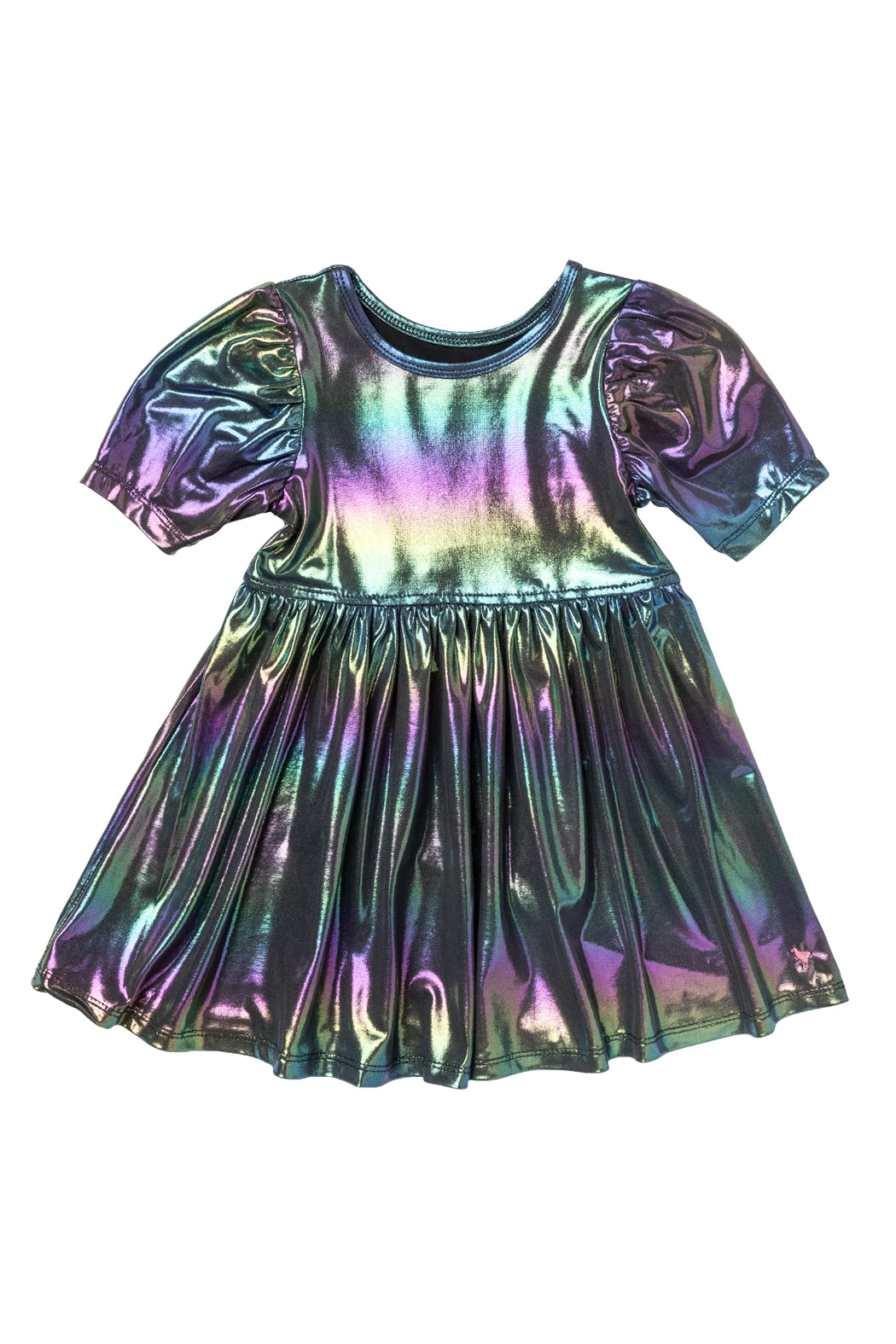 Pink Chicken Laurie Lame Dress - Rainbow