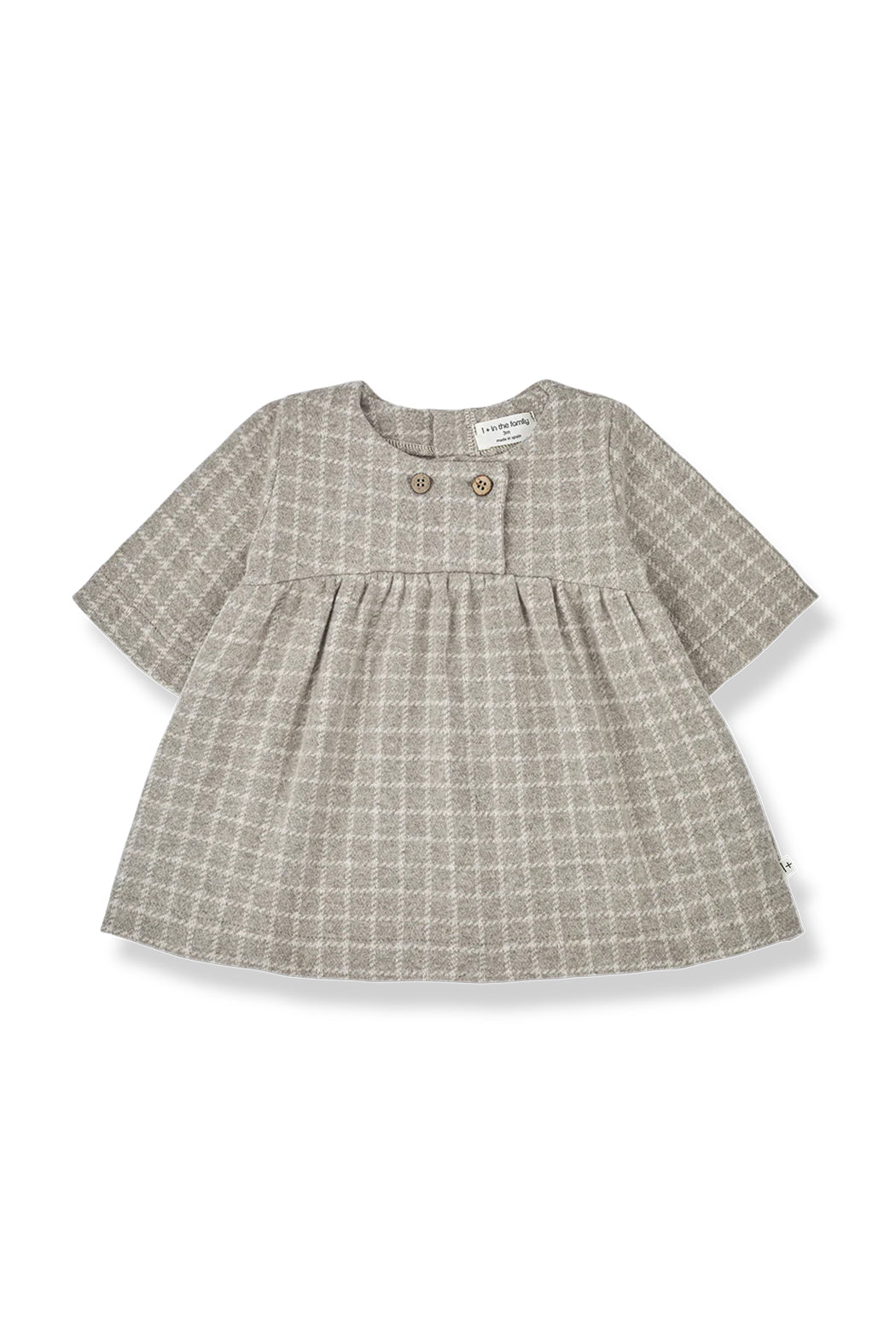 1+ In the Family Enea Dress - Taupe