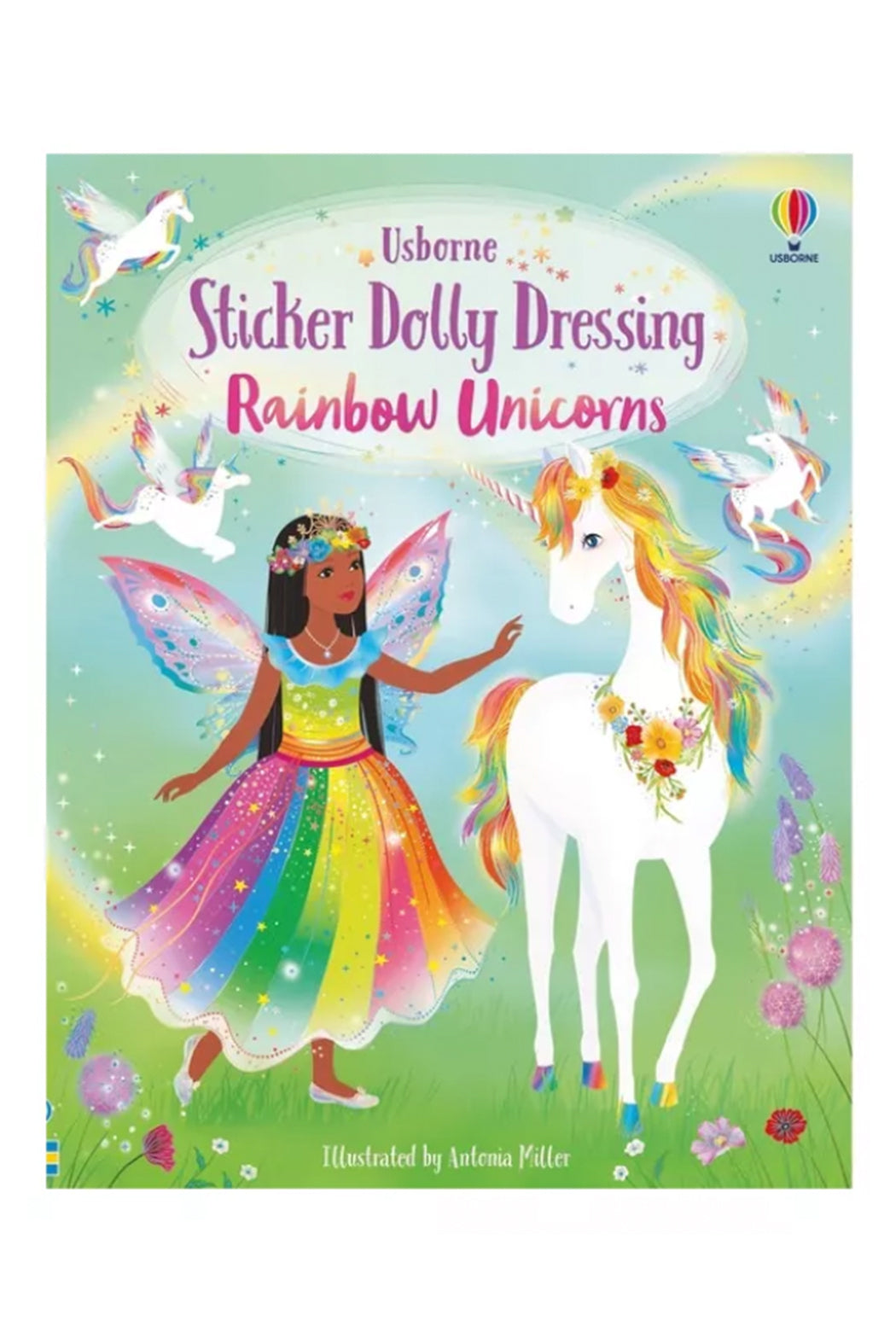 Usborne Sticker Dolly Dressing: Rainbow Unicorns