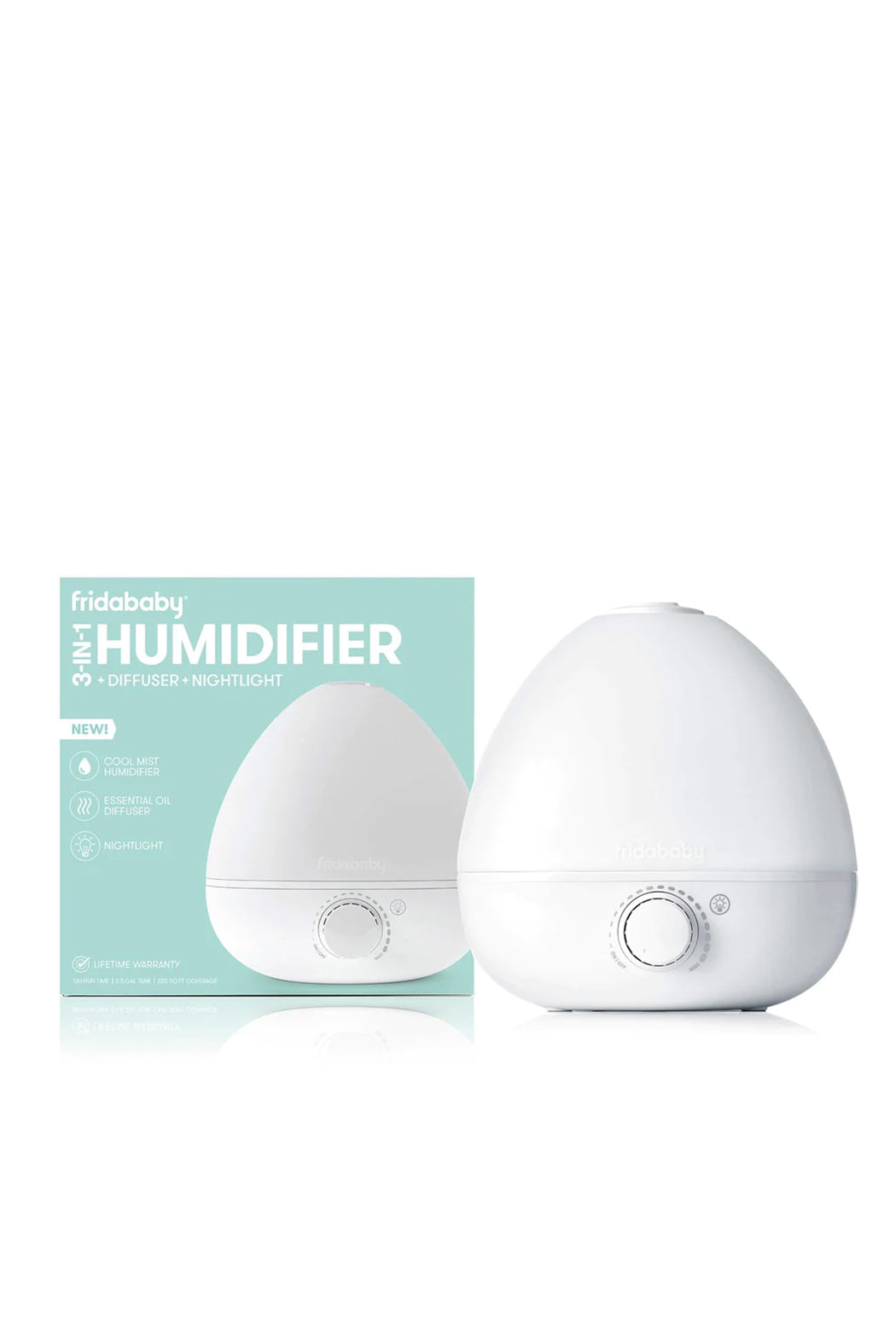 Fridababy BreatheFrida - The 3-IN-1 Humidifier, Diffuser + Nightlight