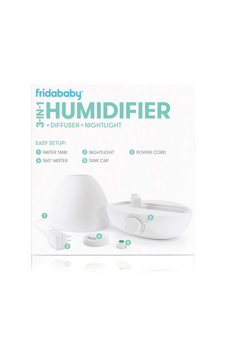 Fridababy BreatheFrida - The 3-IN-1 Humidifier, Diffuser + Nightlight