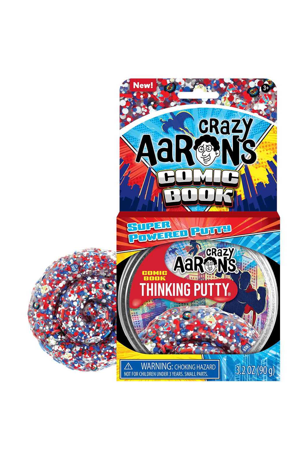 Crazy Aaron's Comic Book Putty Tin