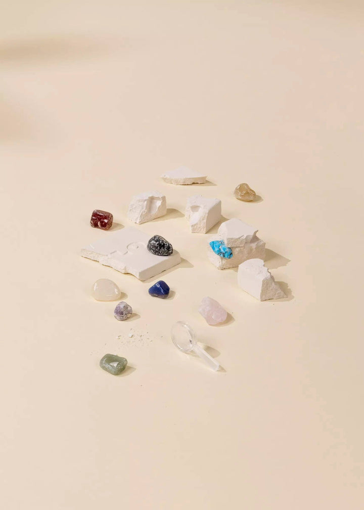 Coco Village Gemstones & Fossil Geoligical Excavation Set