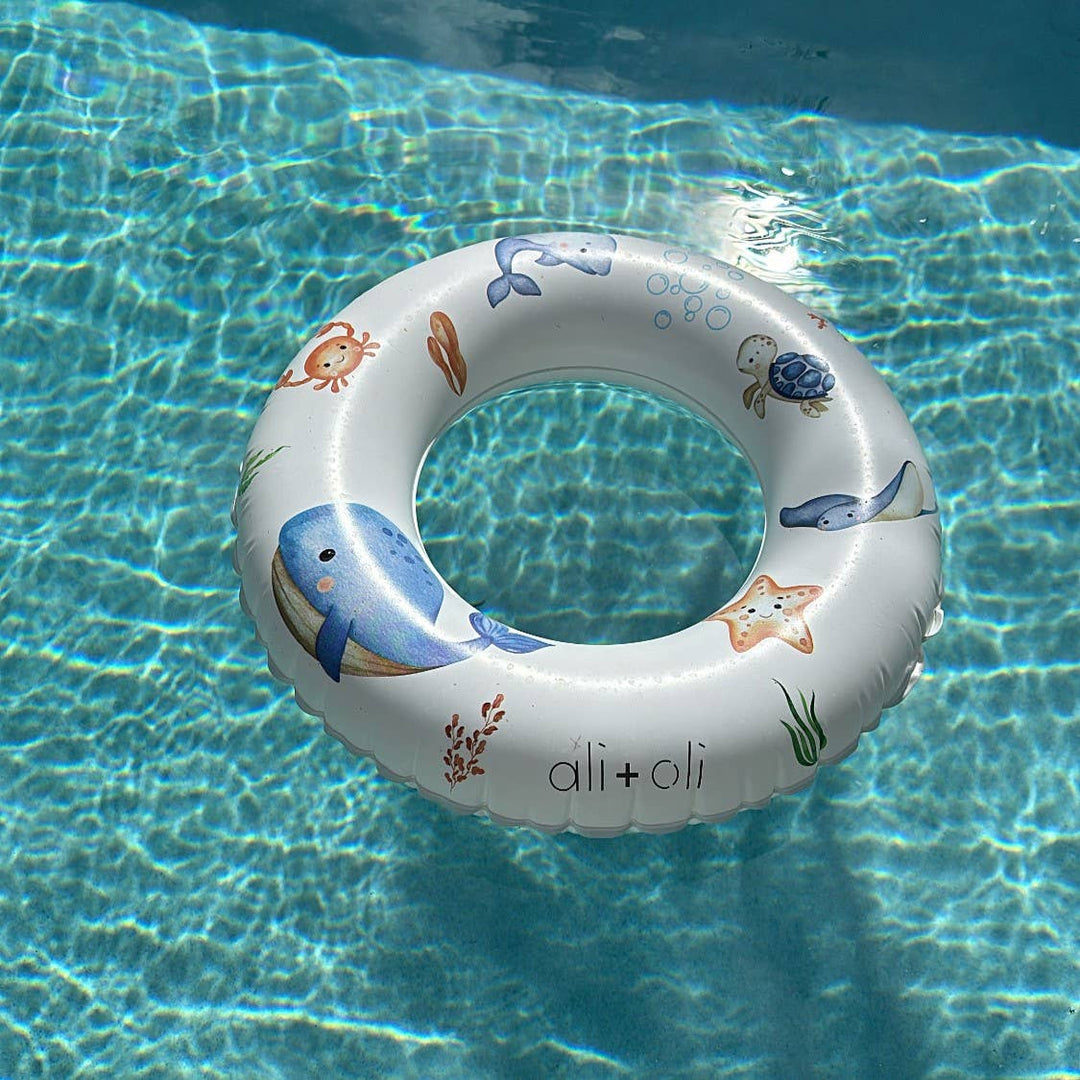 Ali+Oli Junior Swim Ring Pool Float - Undersea