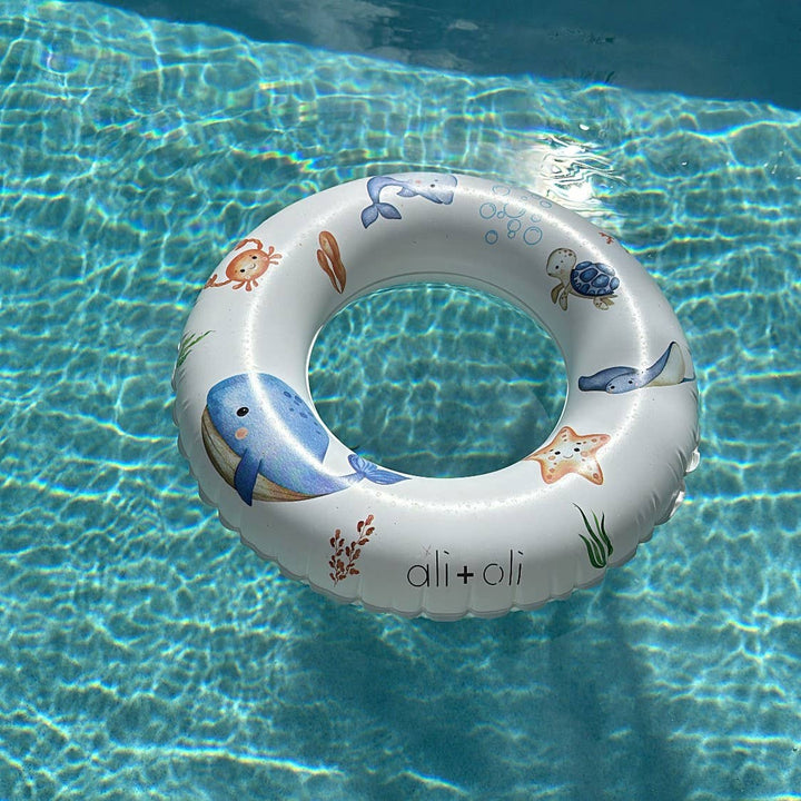Ali+Oli Junior Swim Ring Pool Float - Undersea