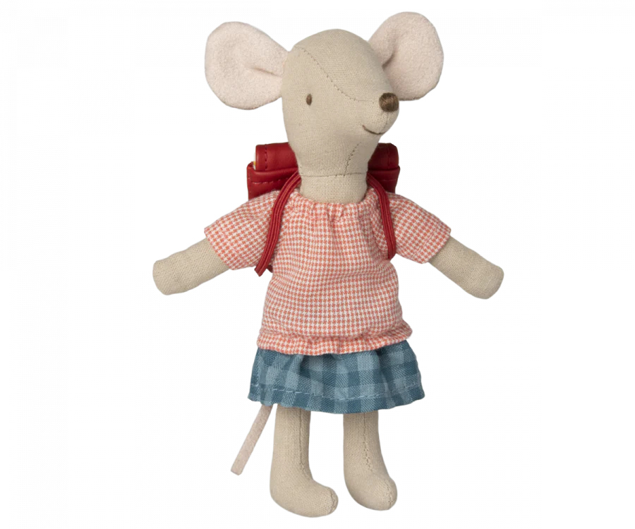 Maileg Tricycle Mouse, Big Sister - Red