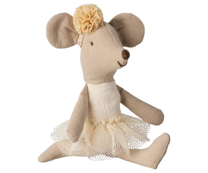 Maileg Ballerina Mouse Little Sister - Off White