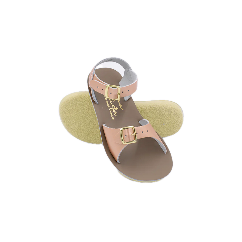 Hoy Shoes Salt Water Sandals - Surfer Rose Gold