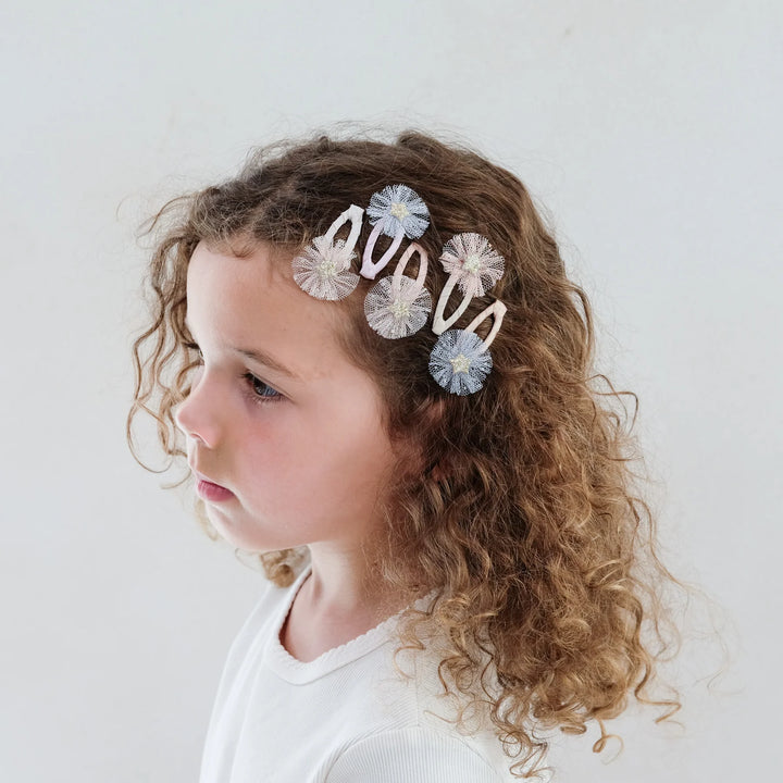 Mimi & Lula Mini Tulle Rosette Clips
