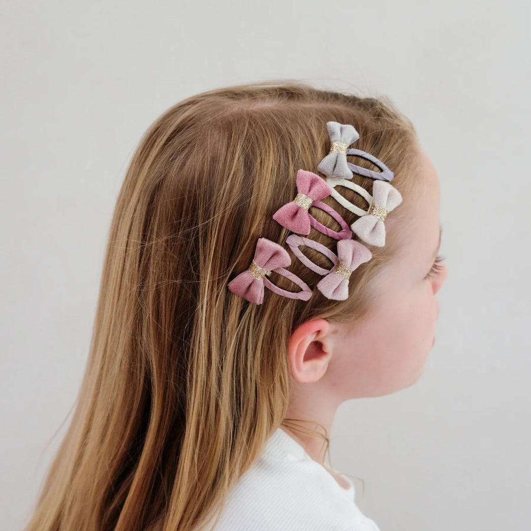 Mimi & Lula Tinkerbell Velvet Mini Bow Clic Clacs