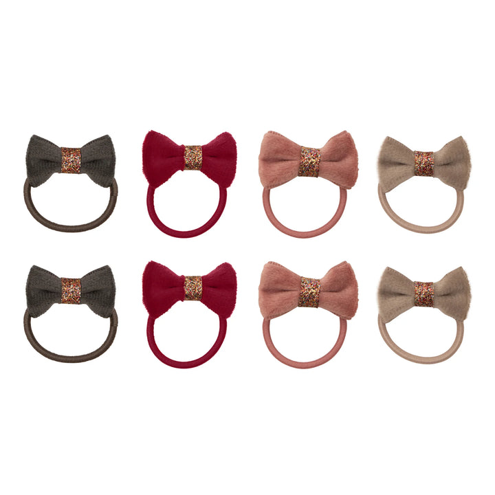 Mimi & Lula Christmas Velvet Bow Mini Ponies