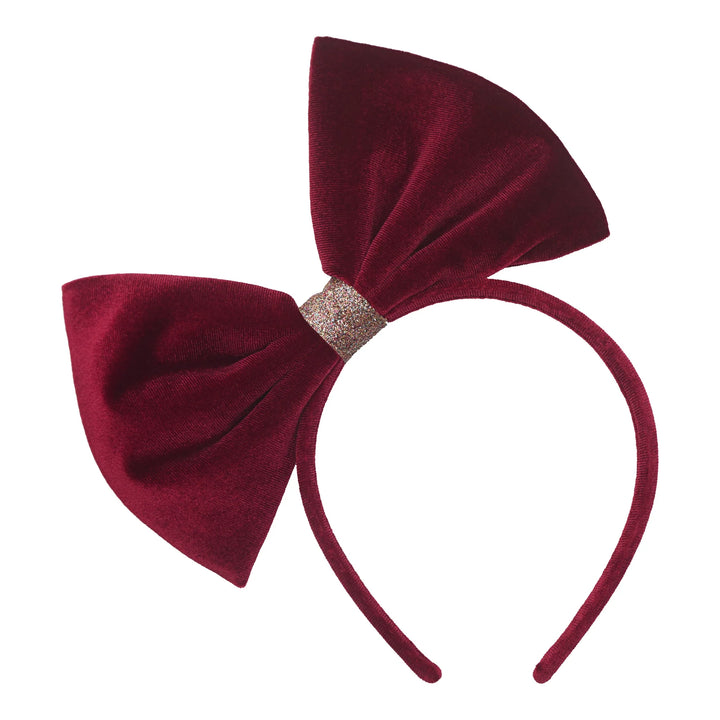 Mimi & Lula Christmas Giant Bow Alice Headband