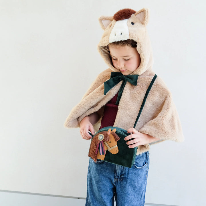 Mimi & Lula Pony Pal Velvet Bag