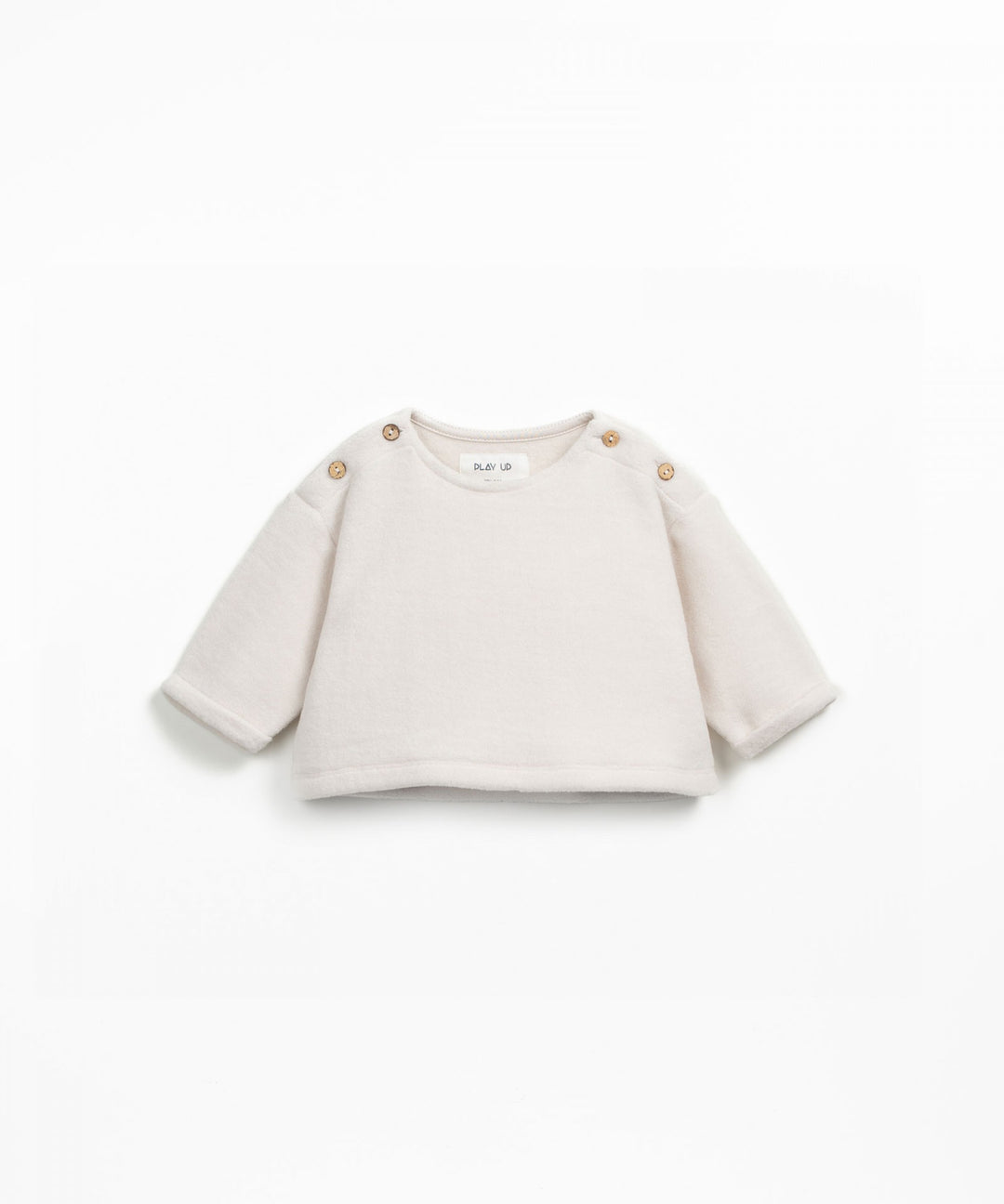 Play Up Organic Polar Sweatshirt - Off White