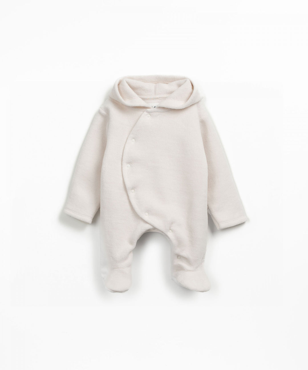 Play Up Organic Hooded Jumpsuit - Off White