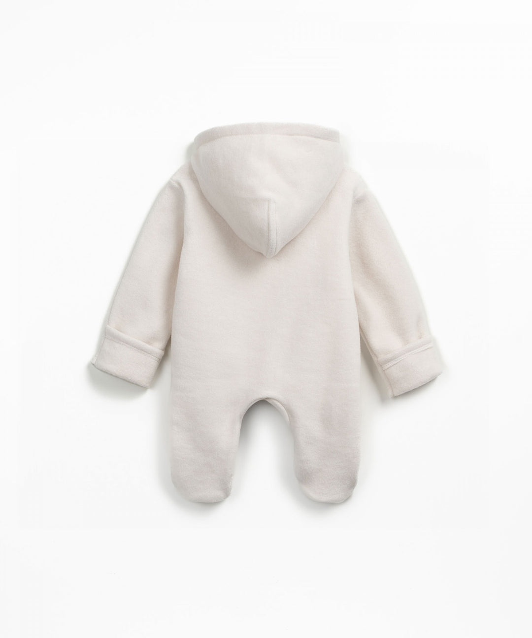 Play Up Organic Hooded Jumpsuit - Off White
