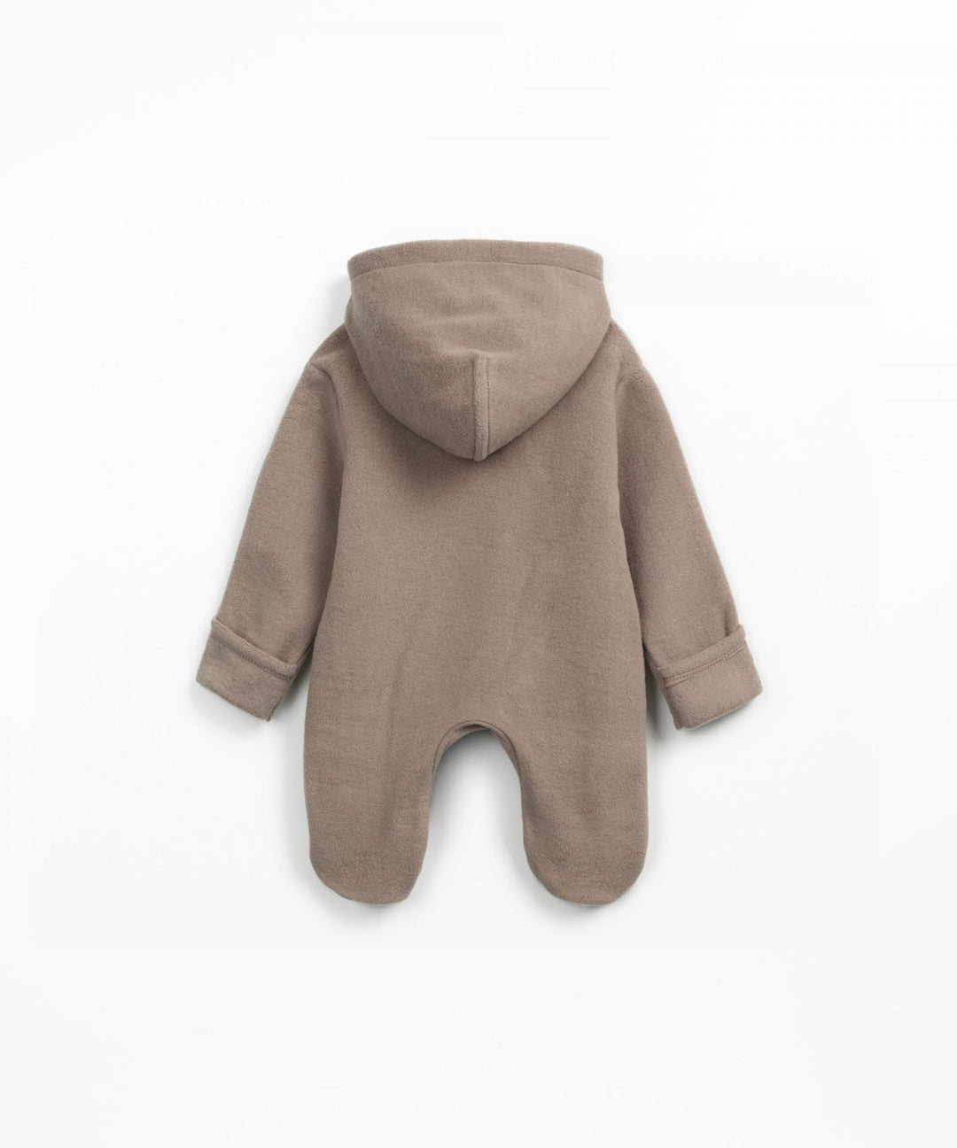Play Up Organic Hooded Jumpsuit - Light Brown