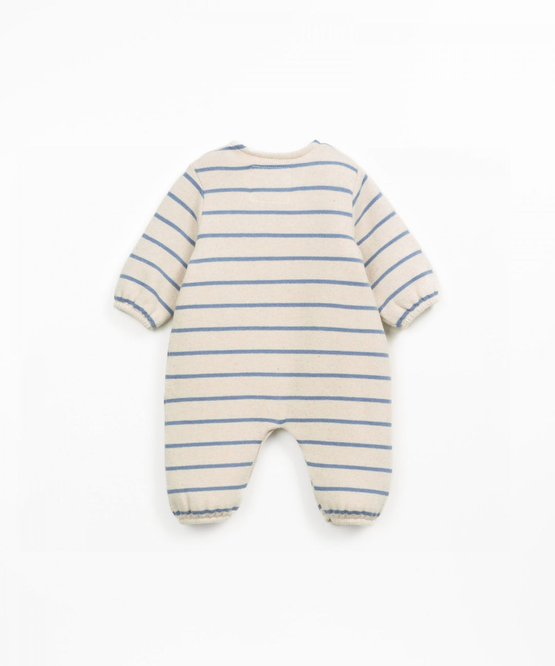 Play Up Striped Jumpsuit - Blue