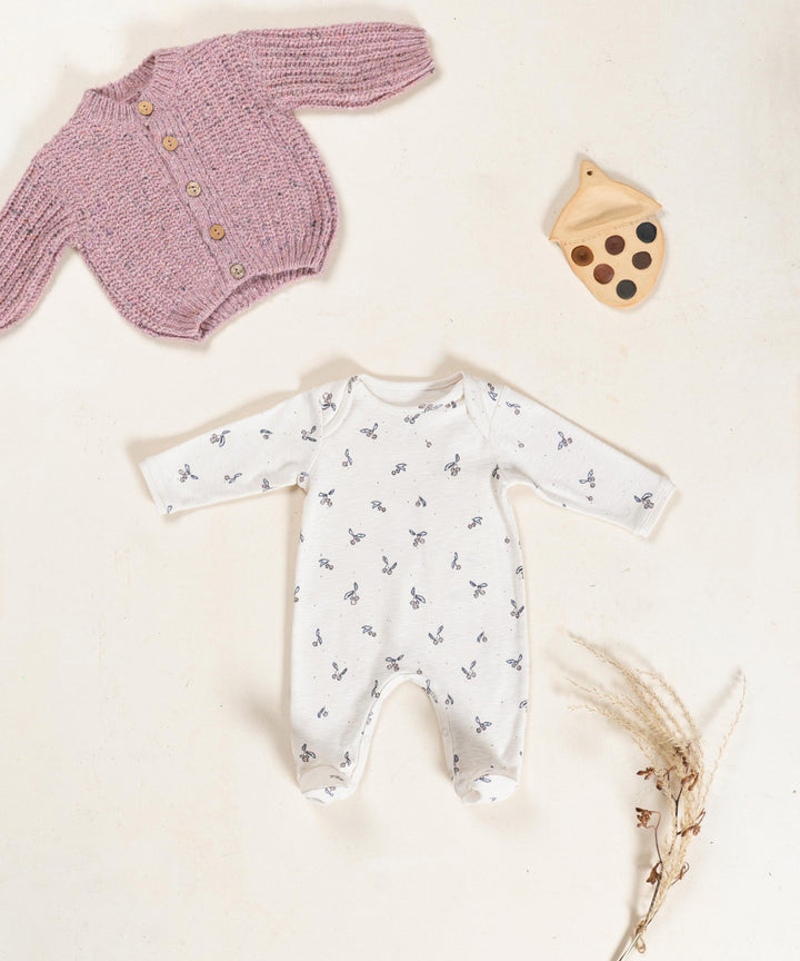 Play Up Organic Romper - Strawberry Tree