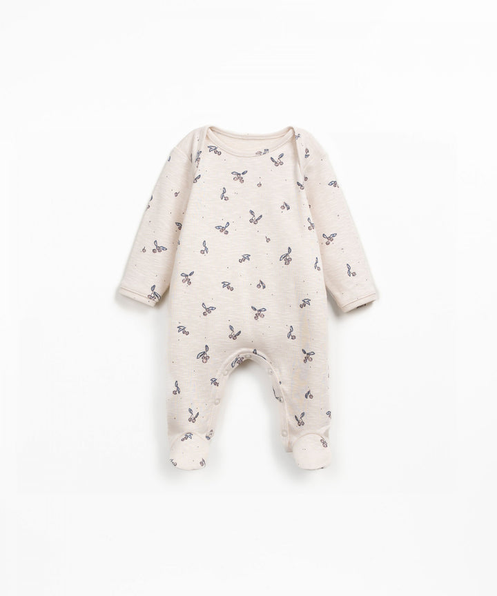Play Up Organic Romper - Strawberry Tree