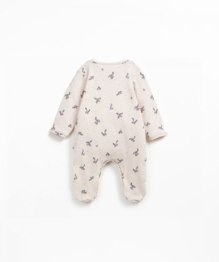 Play Up Organic Romper - Strawberry Tree
