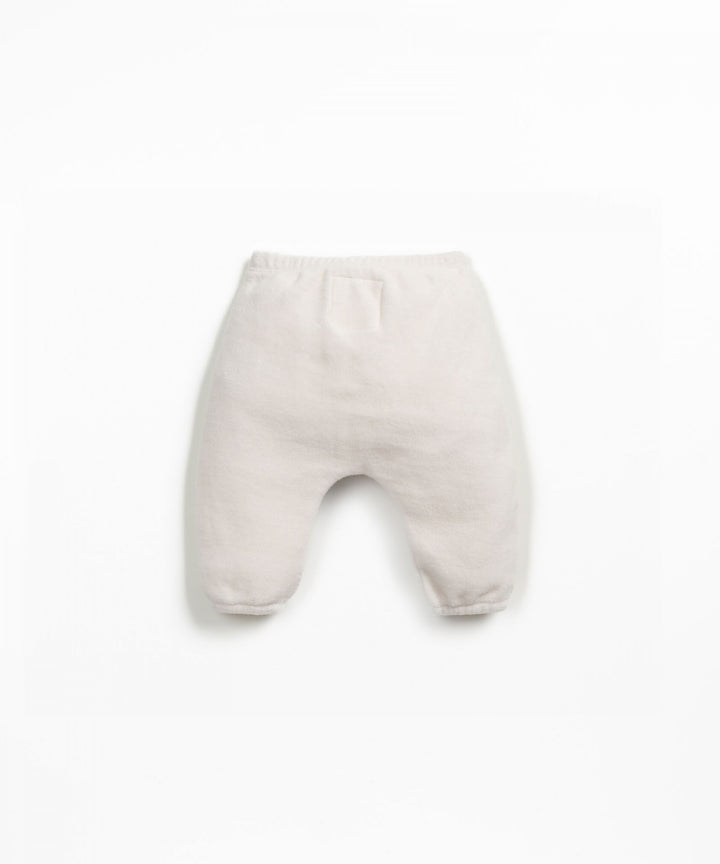 Play Up Organic Polar Trousers - Off White