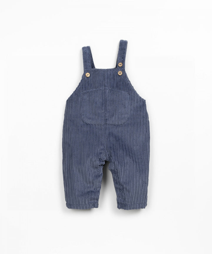 Play Up Corduroy Overalls - Dark Blue