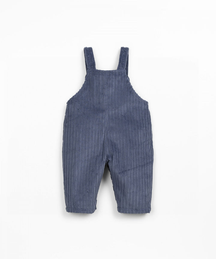 Play Up Corduroy Overalls - Dark Blue