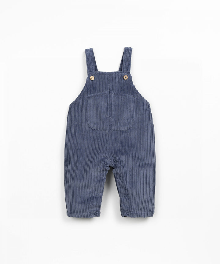 Play Up Corduroy Overalls - Dark Blue