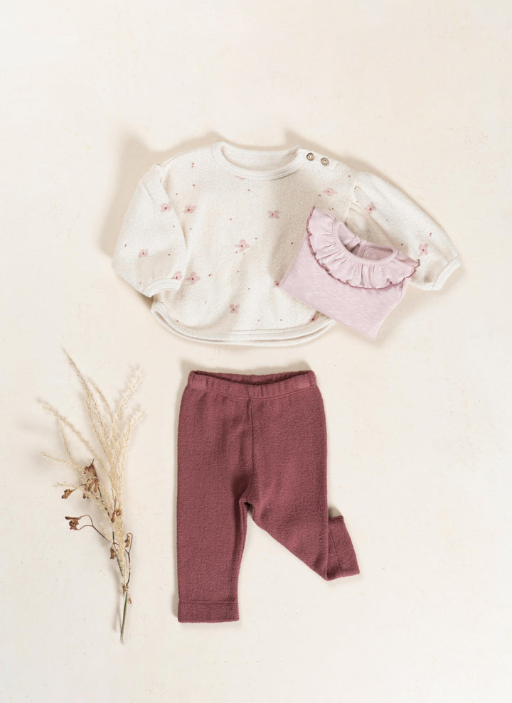 Play Up Floral Sweatshirt - Off White