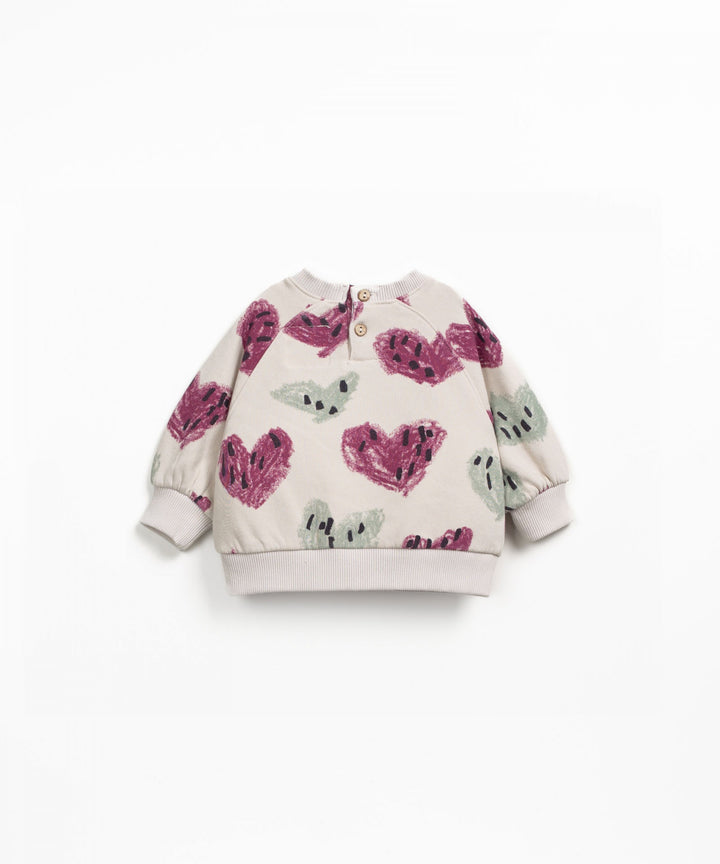 Play Up Watermelon Heart Sweatshirt