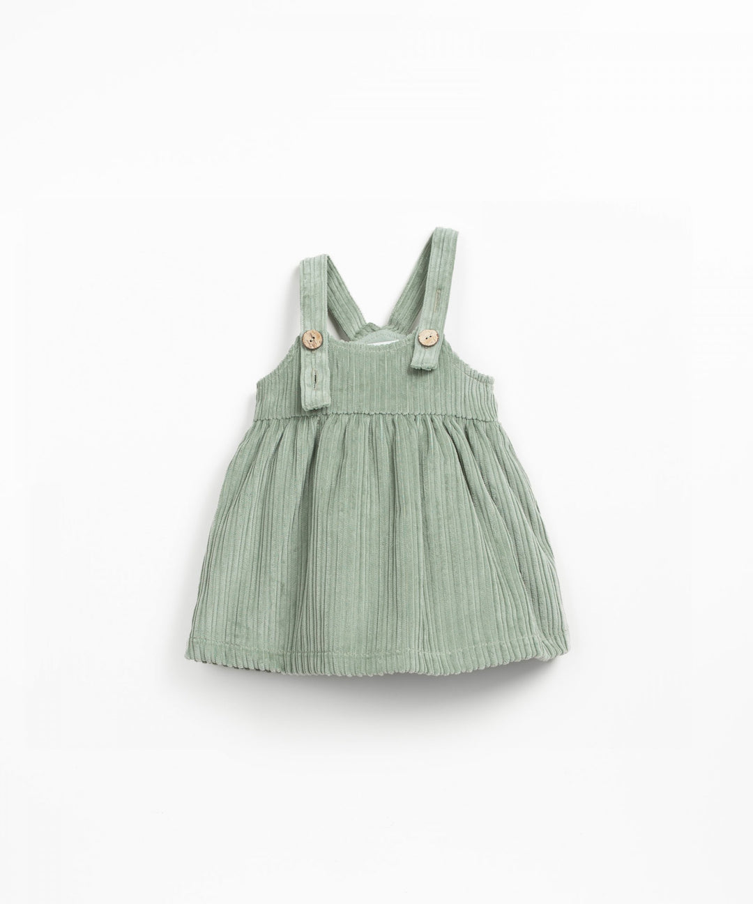 Play Up Corduroy Dress - Light Green