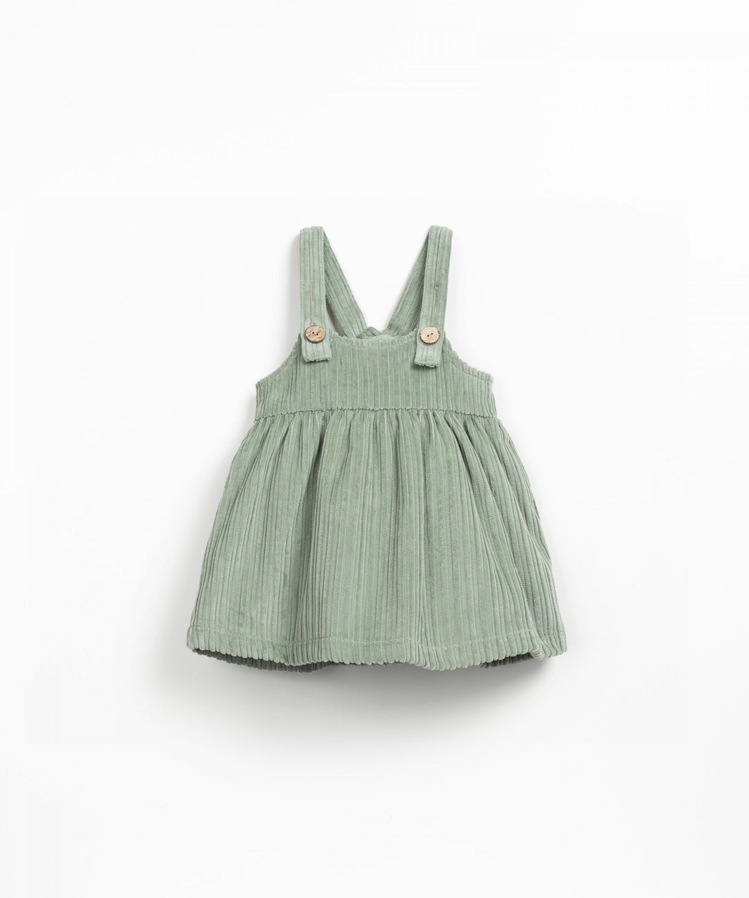 Play Up Corduroy Dress - Light Green