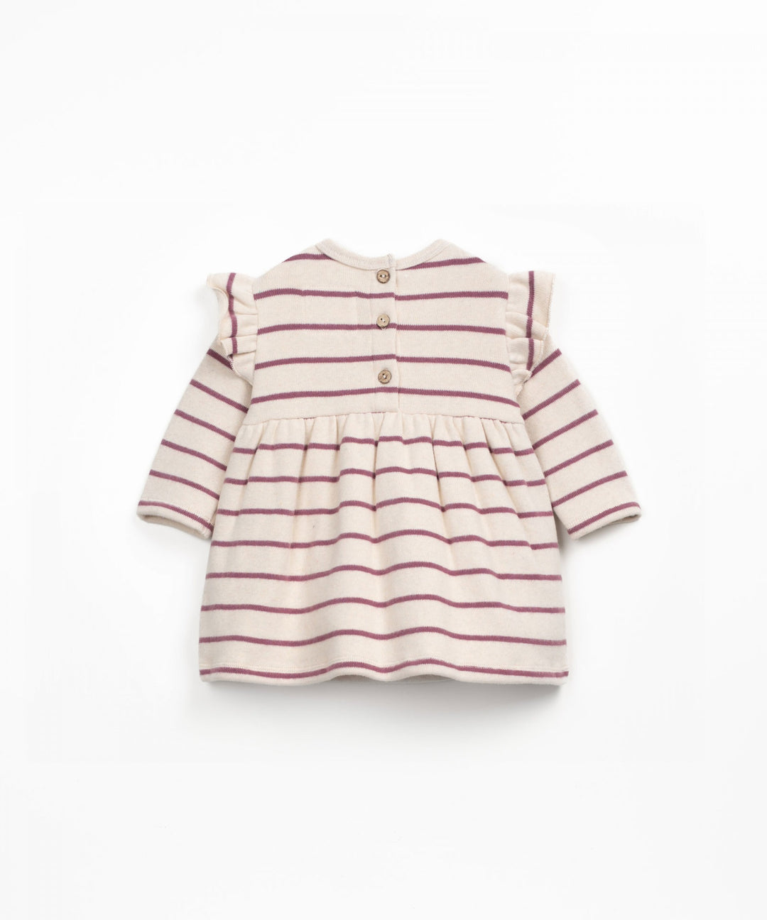 Play Up Striped Jersey Dress - Dark Pink