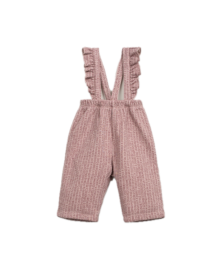 Play Up Organic Fleece Jumpsuit - Light Pink
