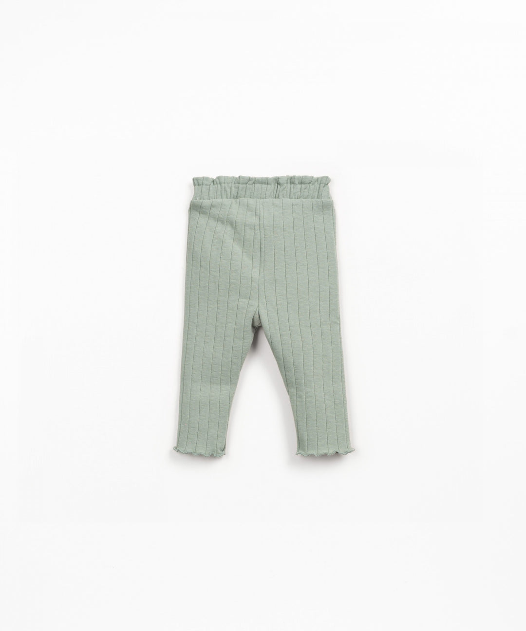 Play Up Ribbed Leggings - Light Green