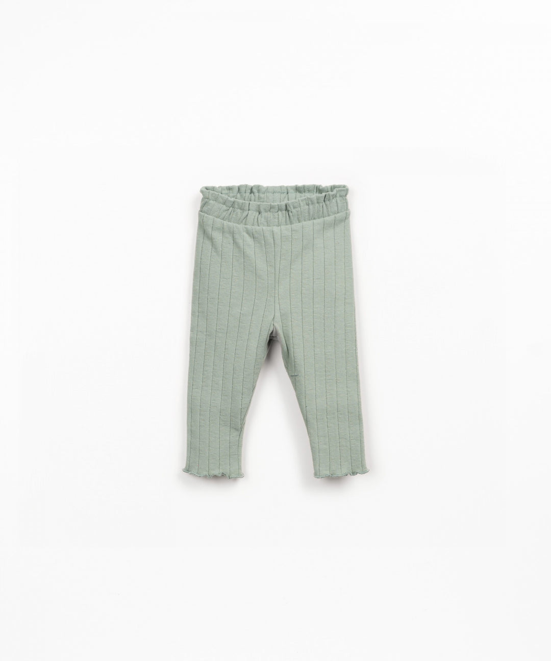 Play Up Ribbed Leggings - Light Green