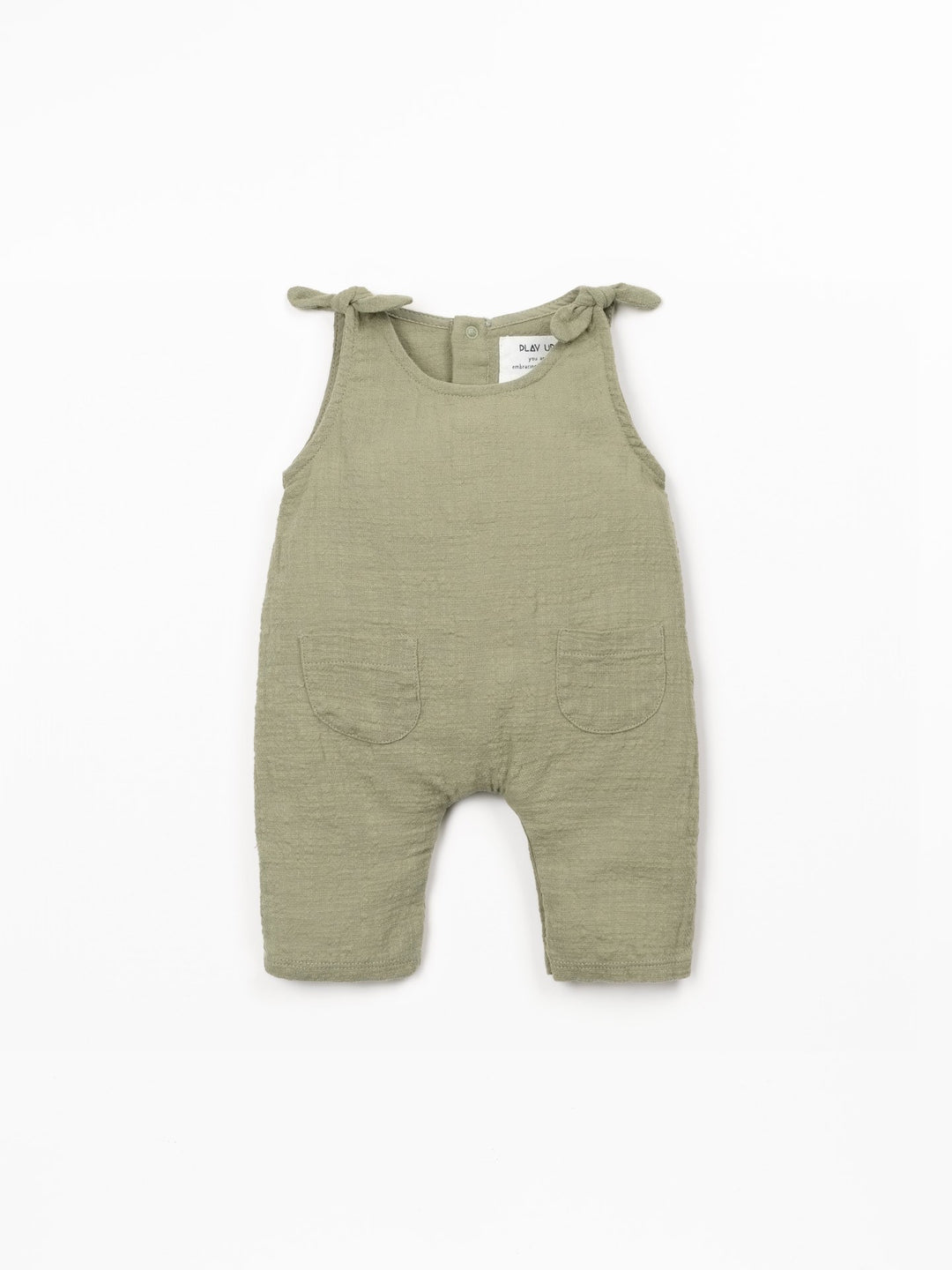 Play Up Woven Jumpsuit - Khaki