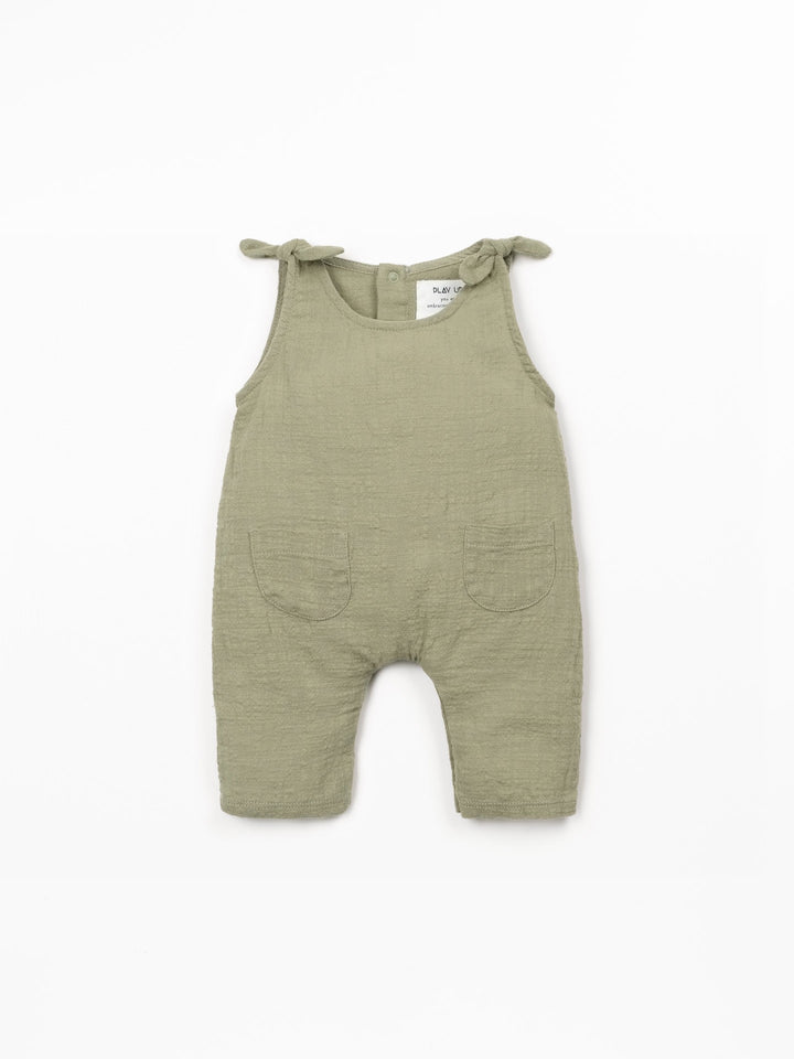 Play Up Woven Jumpsuit - Khaki