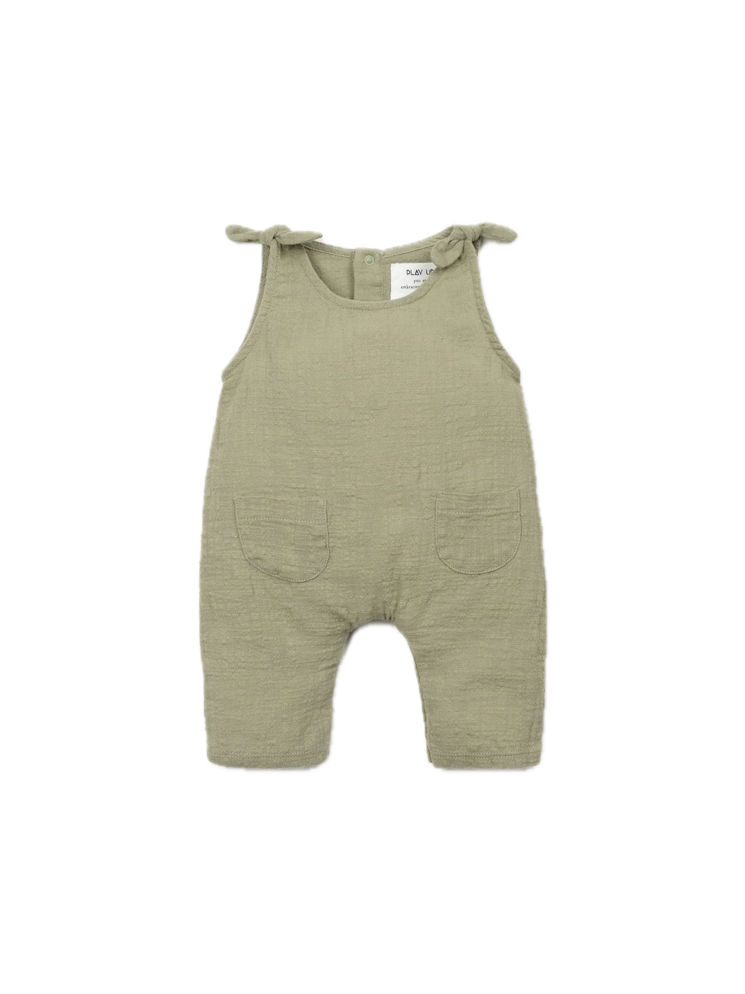 Play Up Woven Jumpsuit - Khaki