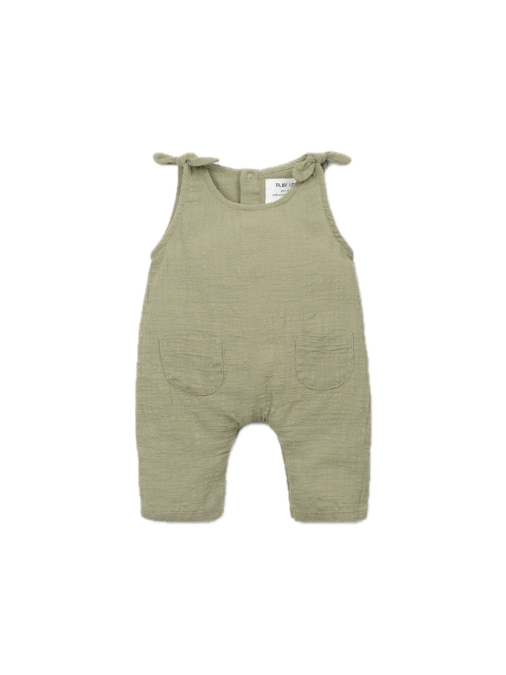 Play Up Woven Jumpsuit - Khaki