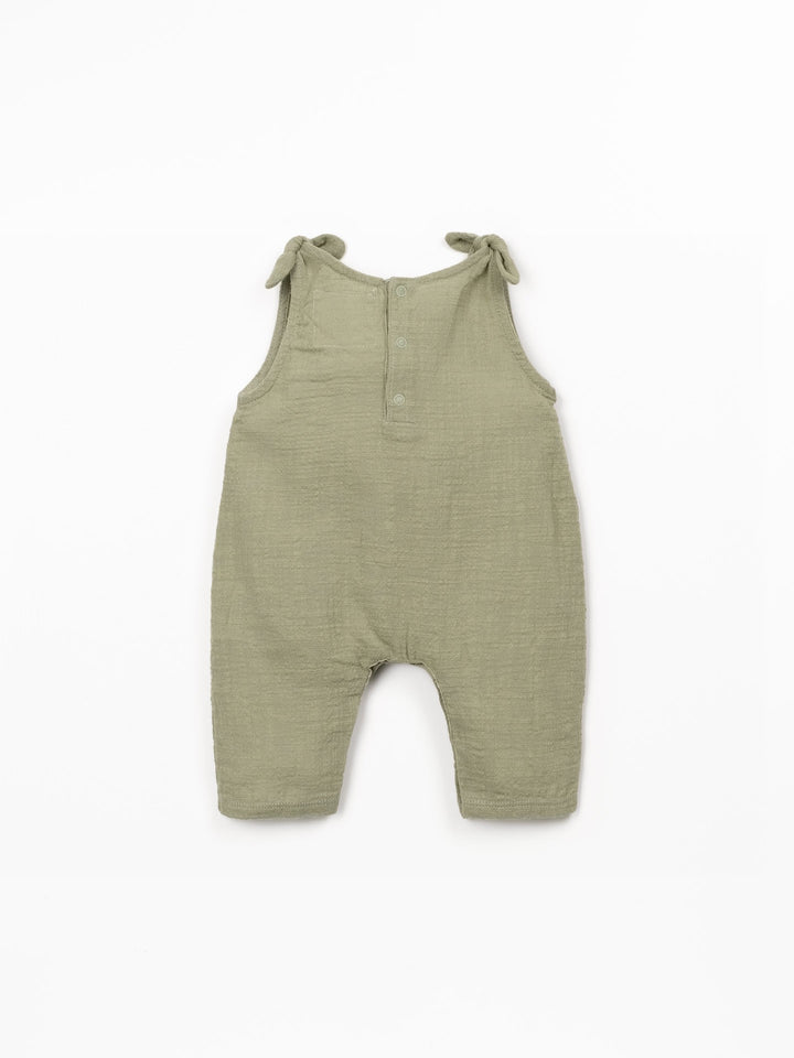 Play Up Woven Jumpsuit - Khaki