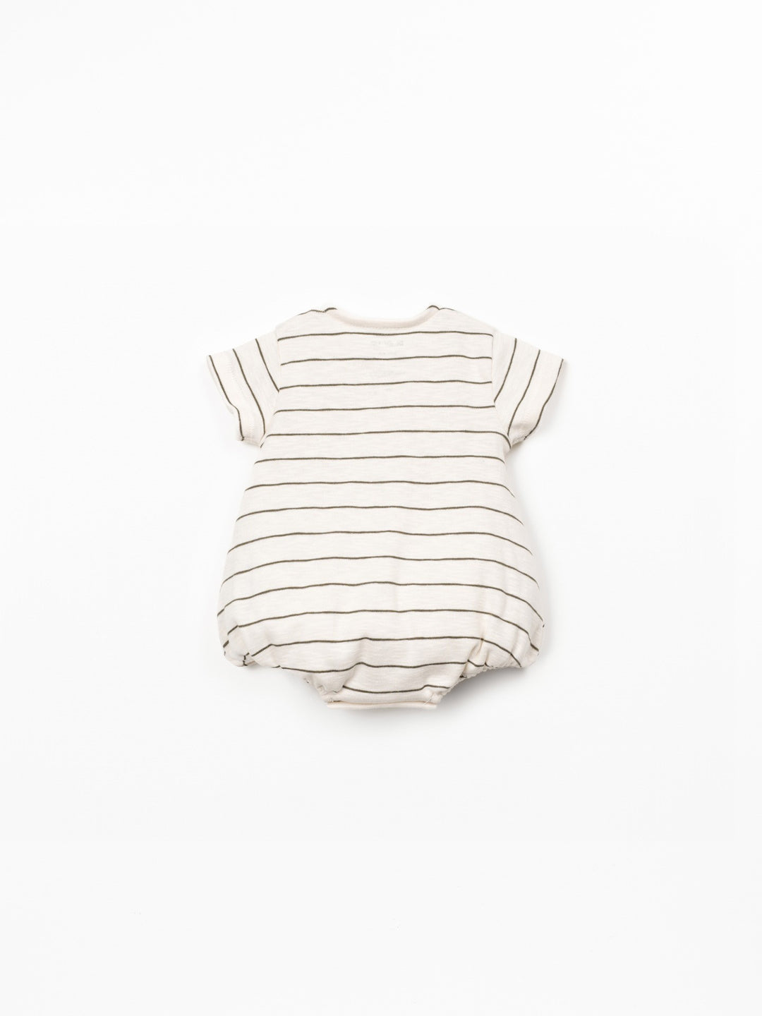 Play Up Striped Jumpsuit - Dark Green